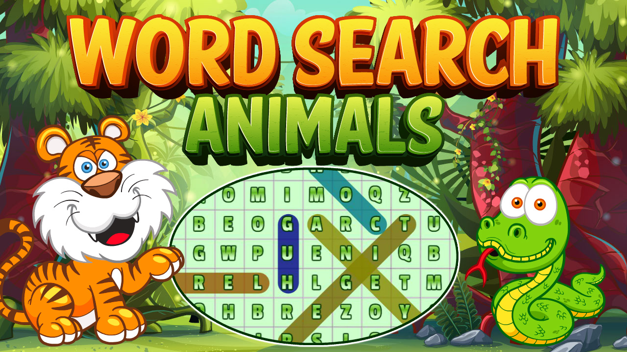 Word Search Animals thumbnail