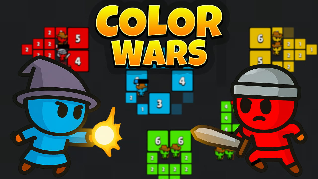 ColorWars.io - Conquest Game — free online io game on Glaze Games