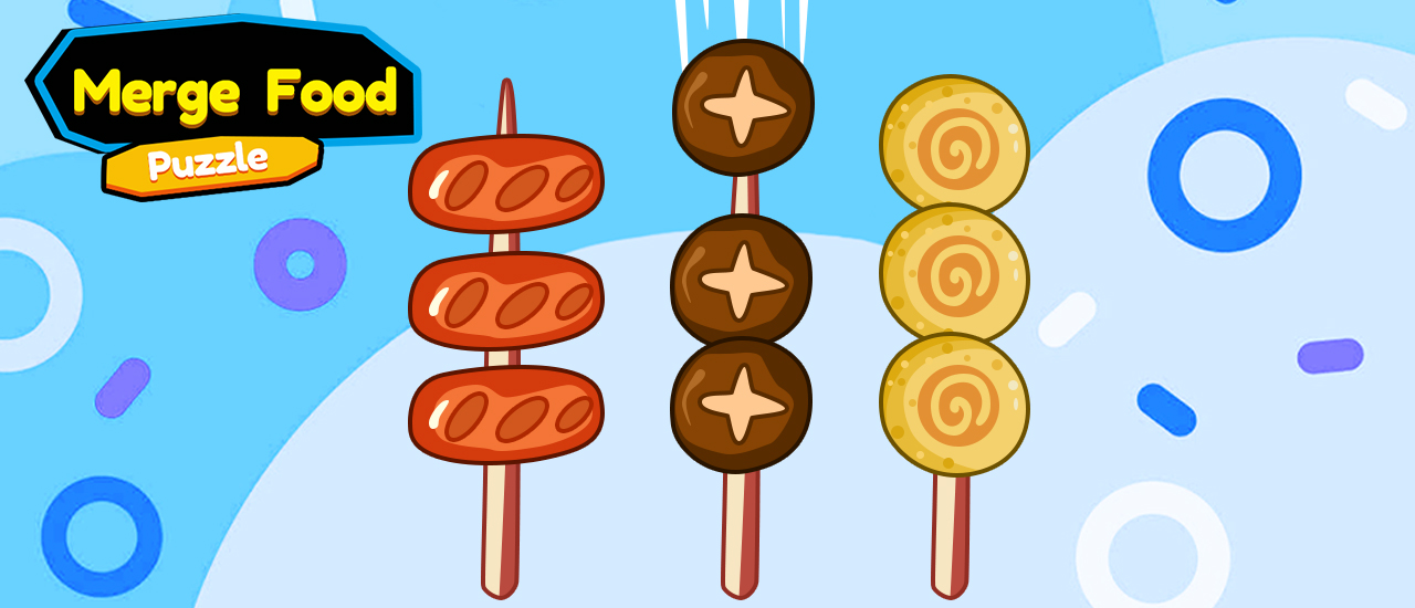 Merge Food Puzzle screenshot