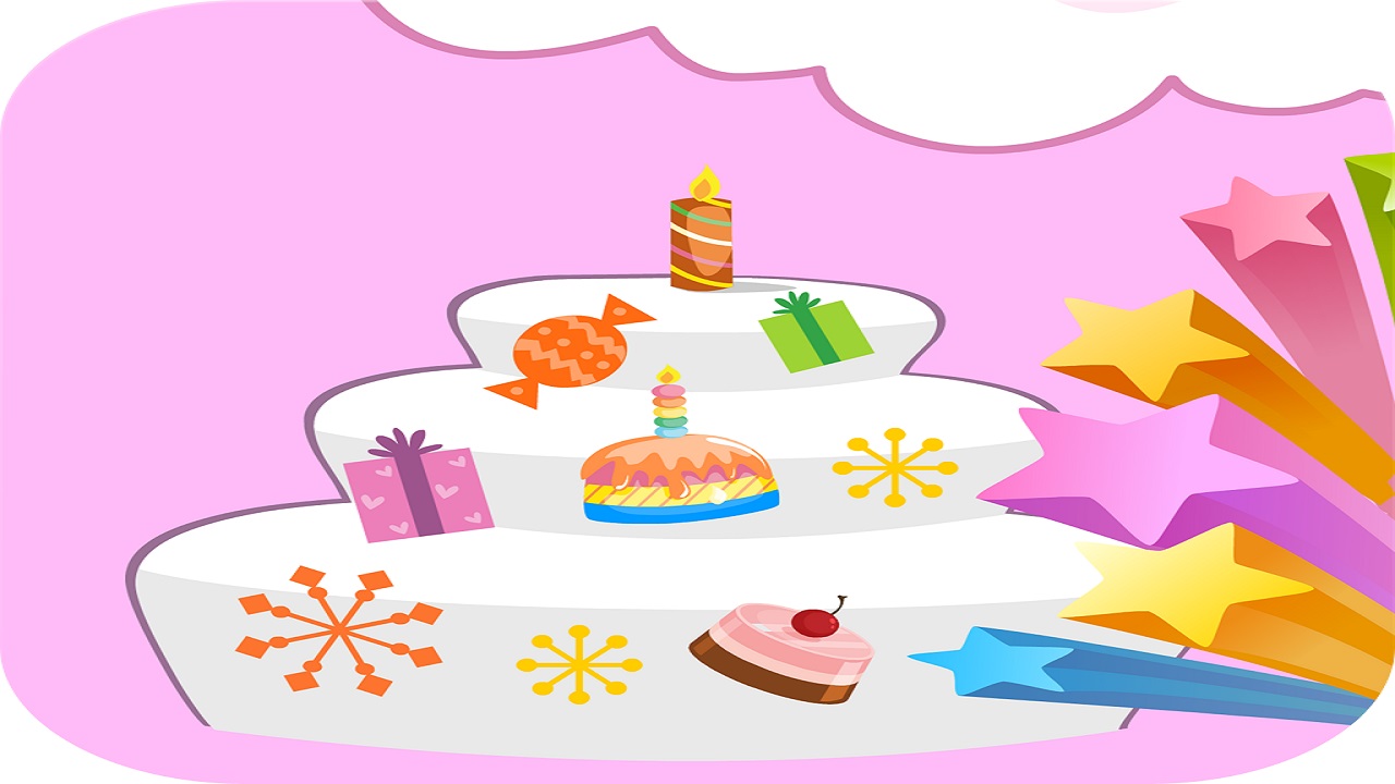 Happy Birthday Cake Decor thumbnail
