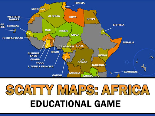 Scatty Maps Africa thumbnail