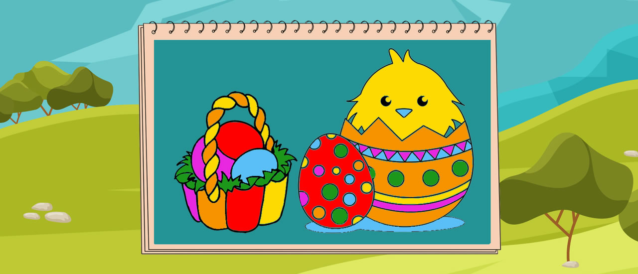 Coloring Book Easter screenshot
