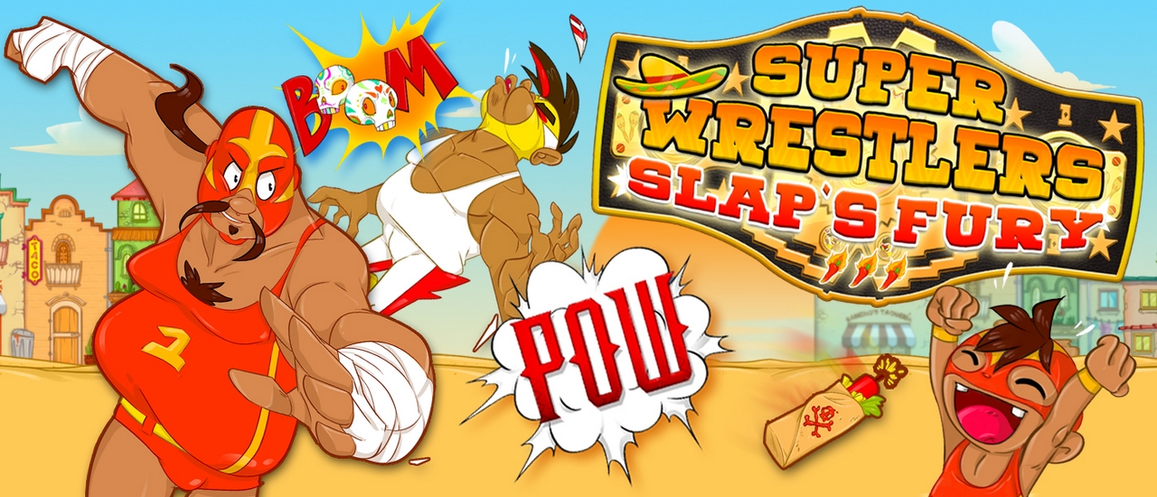 Super Wrestlers Slaps Fury screenshot