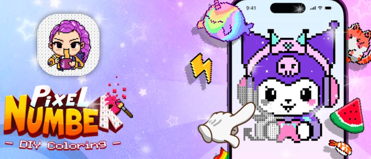 Pixel Number - DIY Coloring screenshot