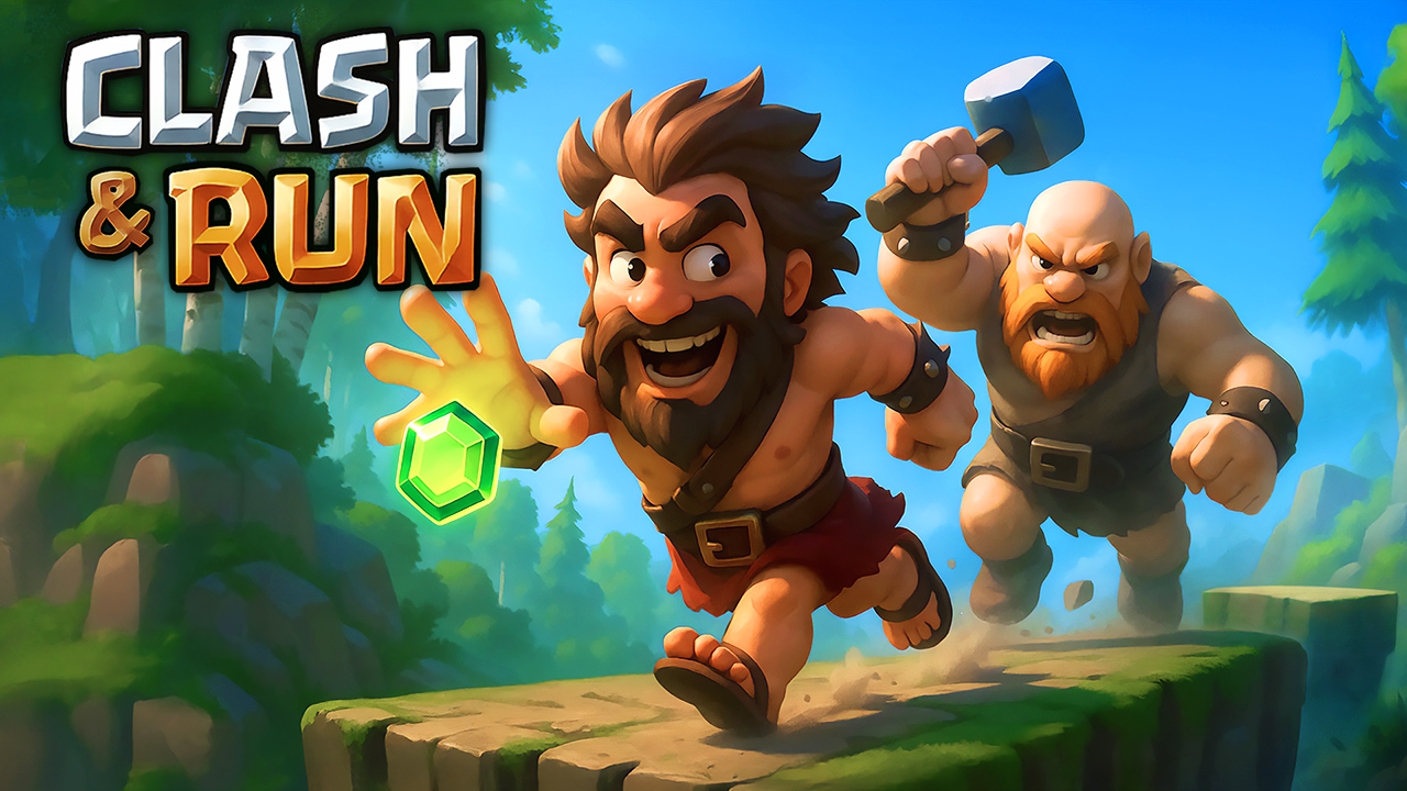 Clash & Run — free online casual game on Glaze Games