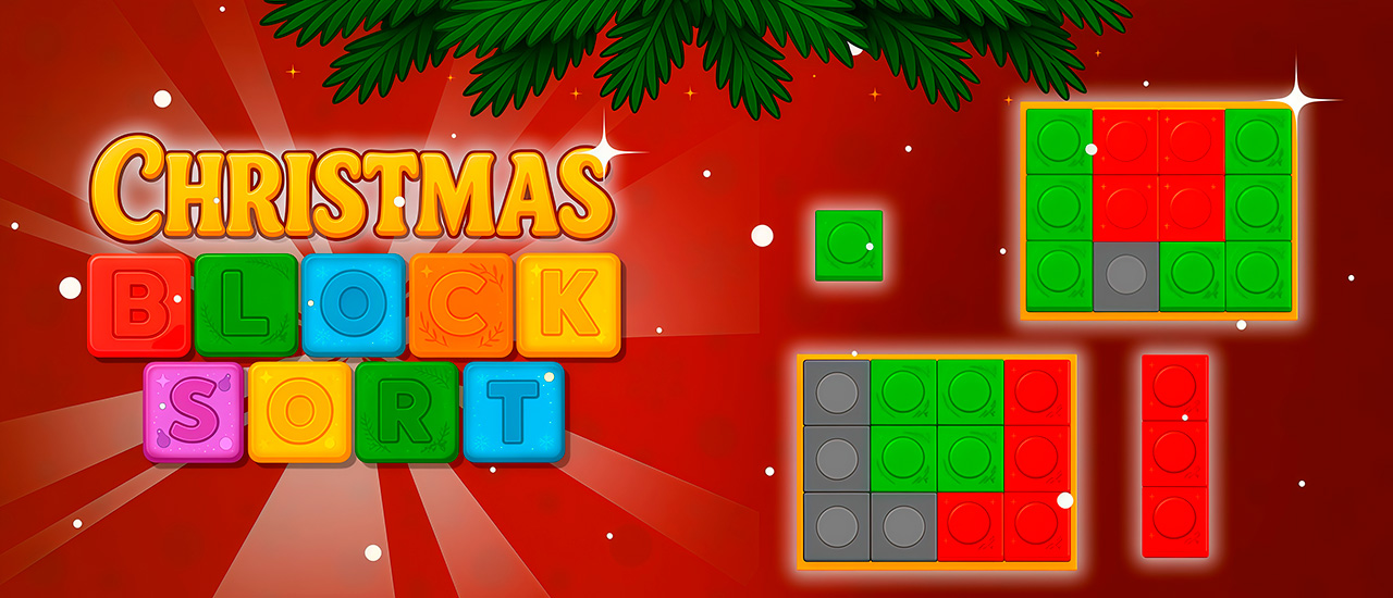 Christmas Blocks Sort