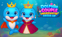 Dolphin Couple Underwater Dress Up