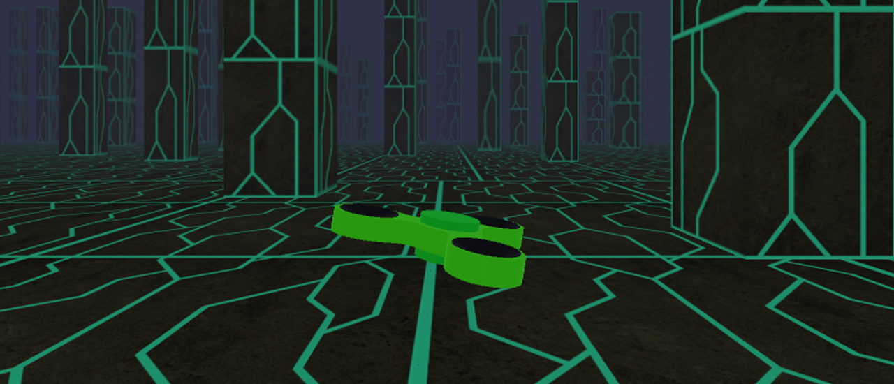 Fidget Spinner Scifi X Racer screenshot