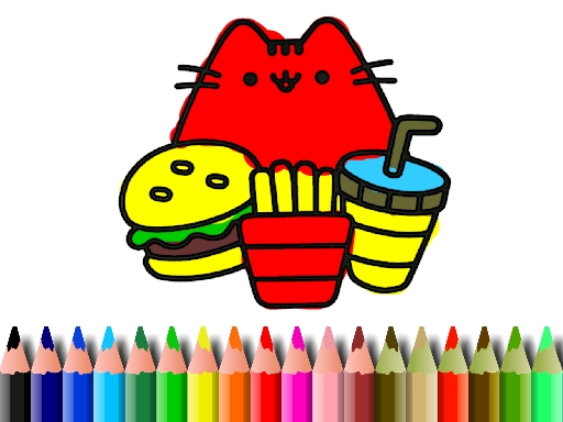 BTS Cute Cats Coloring thumbnail
