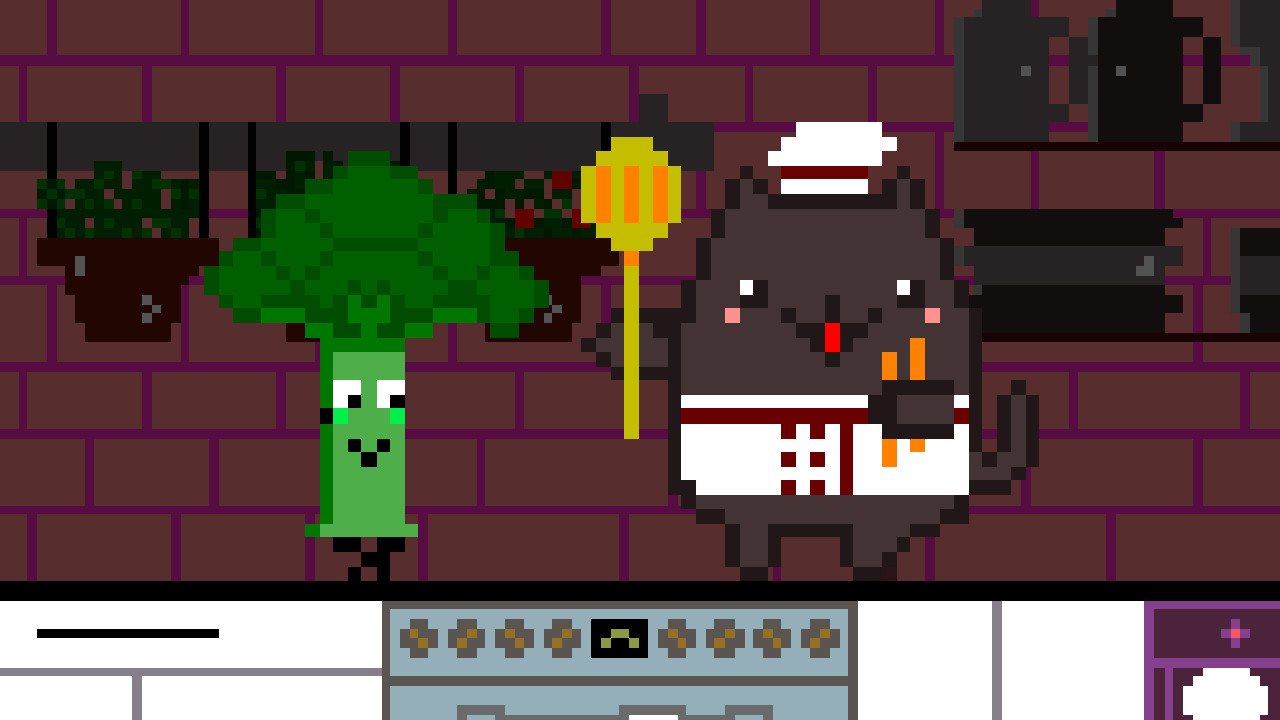 Cat Chef and Broccoli thumbnail