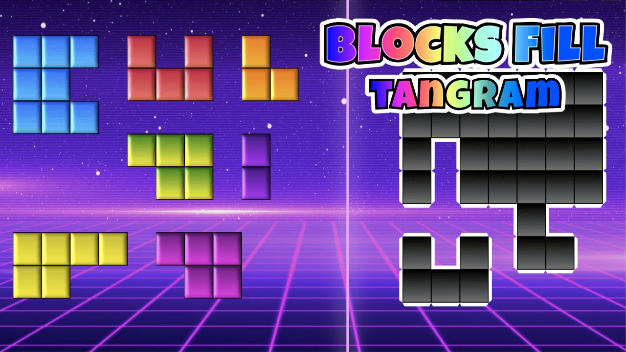 Blocks Fill Tangram Puzzle thumbnail