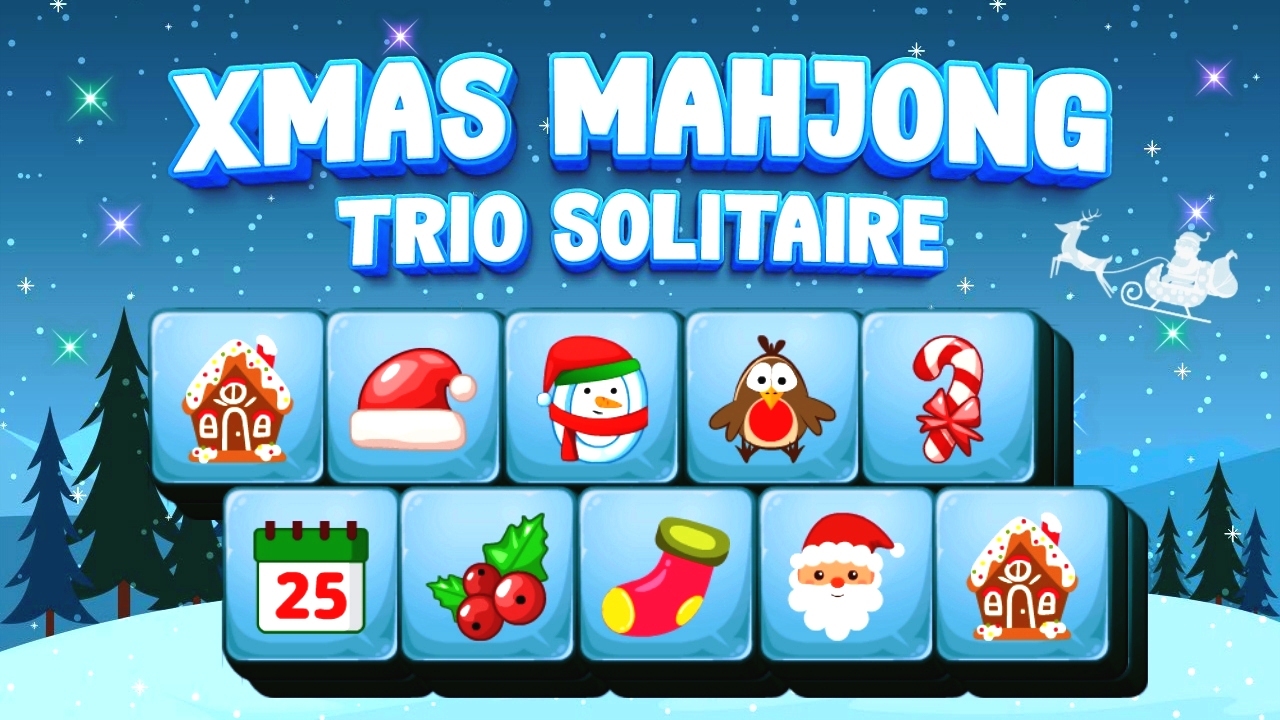 Xmas Mahjong Trio Solitaire thumbnail