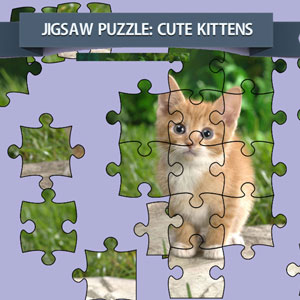 Jigsaw Puzzle Cute Kittens thumbnail