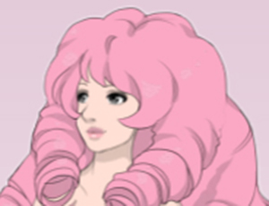 Crystal Gem Rose Quartz Dress Up Game thumbnail
