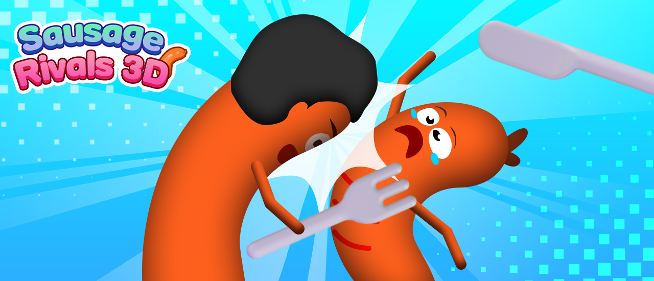 Sausage Rivals 3D screenshot