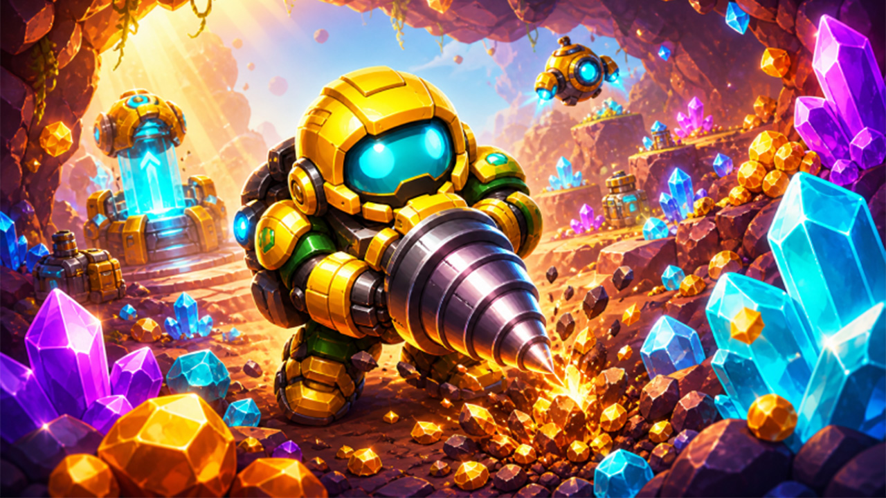 Miner: drilling cover art