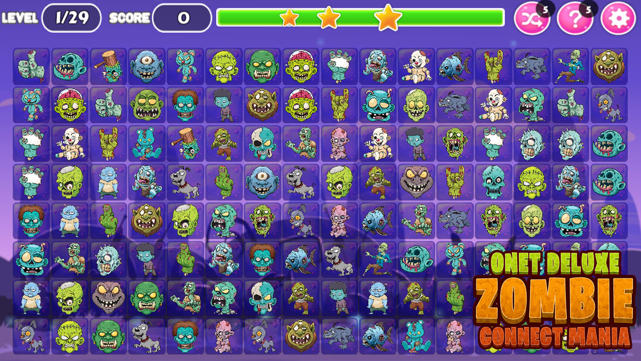 Onet Zombie Connect 2 Puzzles Mania thumbnail
