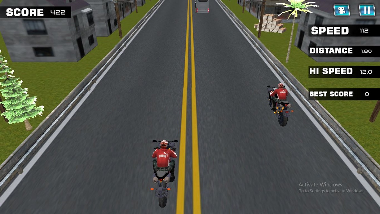 Highway Rider Motorcycle Racer Game thumbnail