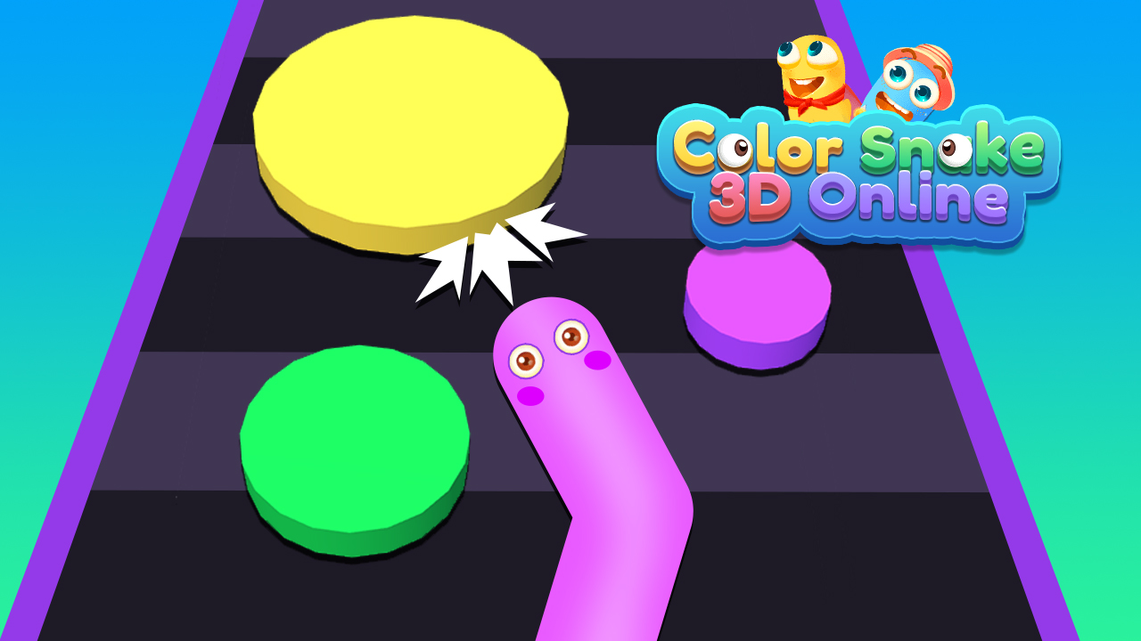 Color Snake 3D Online thumbnail