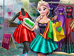 Elsa Realife Shopping