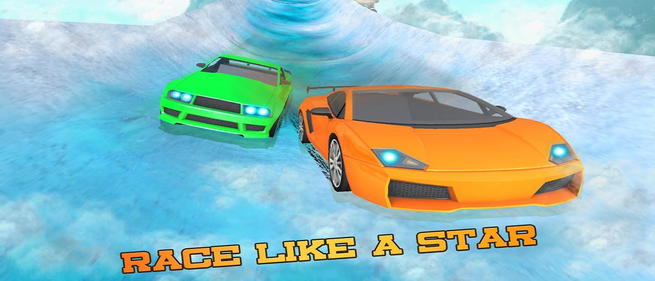 Water Slide Car Racing Sim screenshot