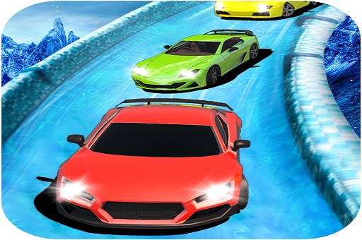 Water Slide Car Racing Sim image