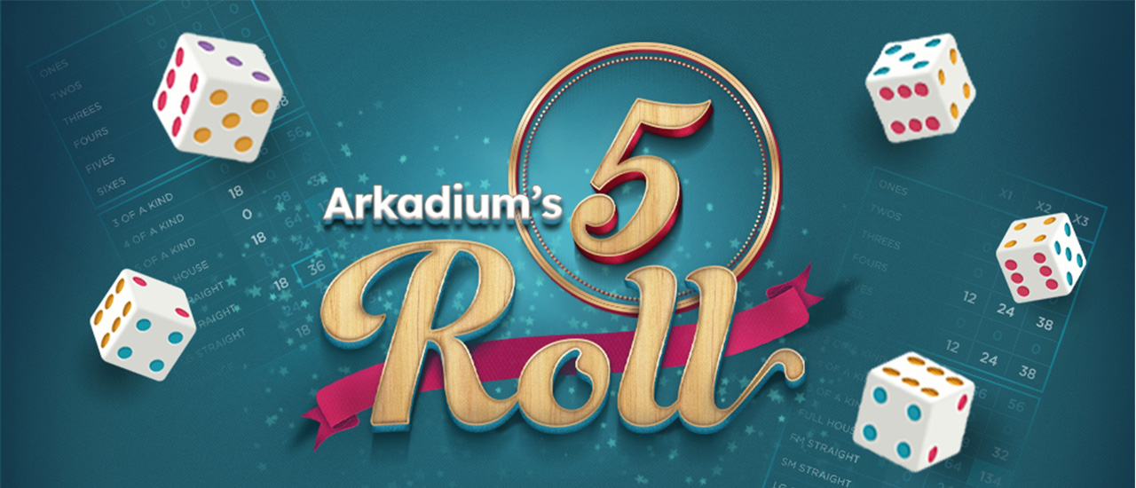 Arkadium's 5roll image