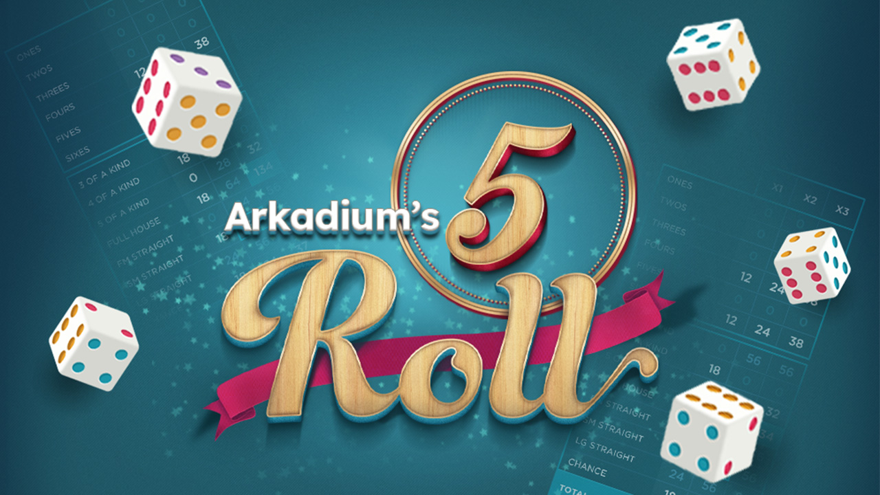Arkadium's 5roll image